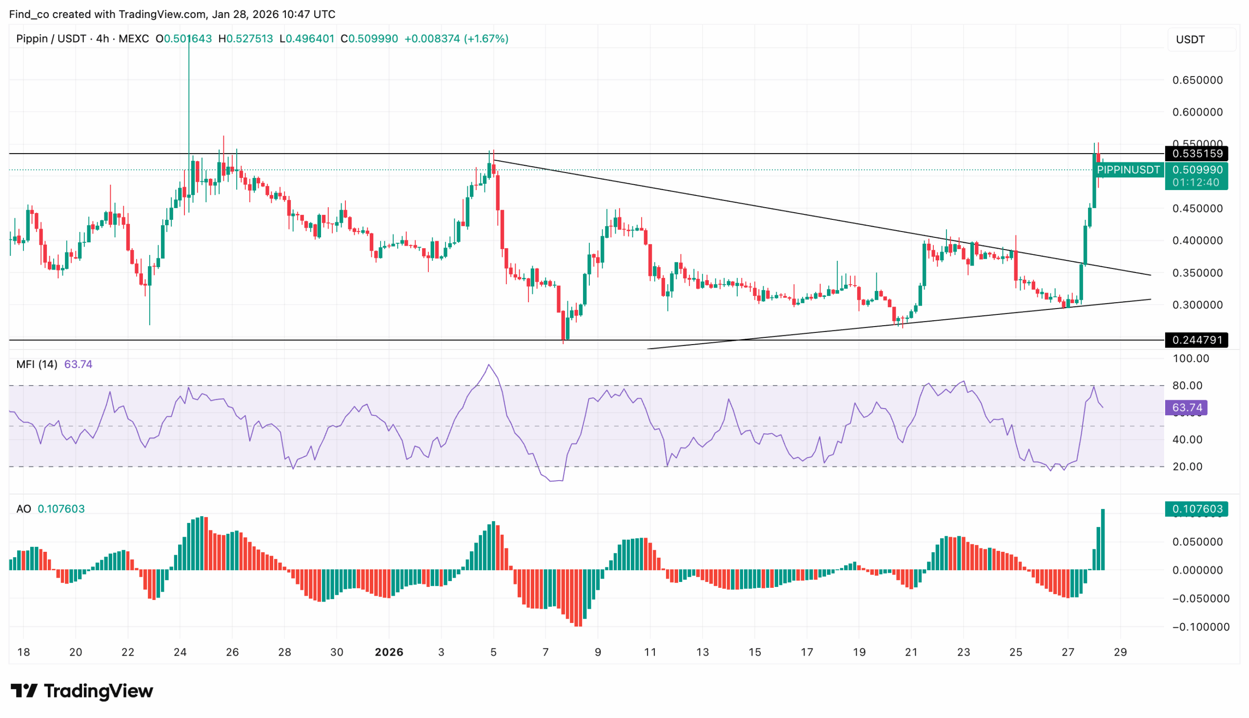 PIPPIN technical analysis