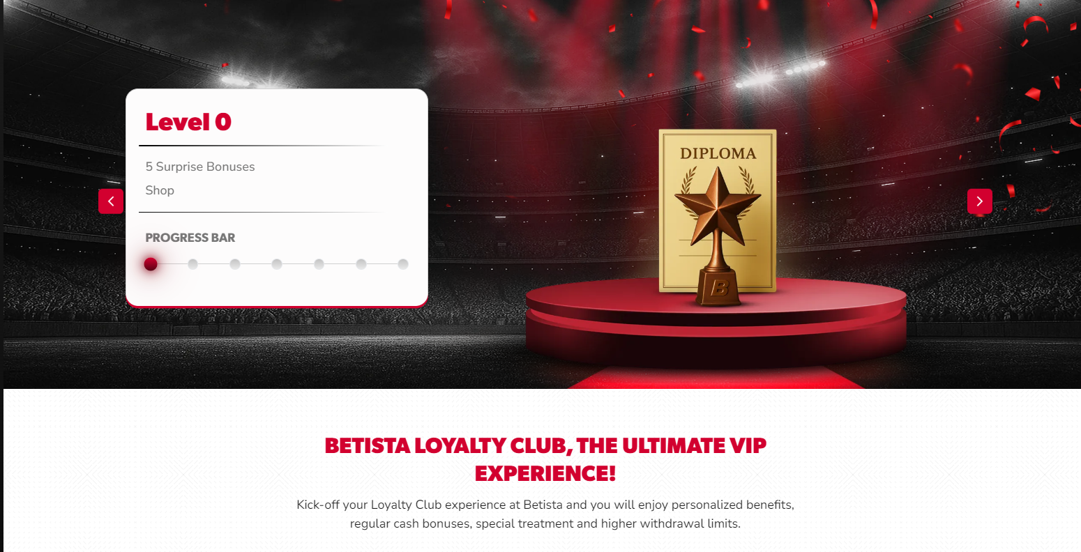 CCN.com betista review loyalty club screenshot