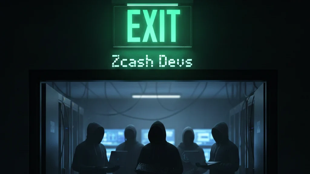 Zcash core development team didn't abandon the project. | Credit: Gemini.