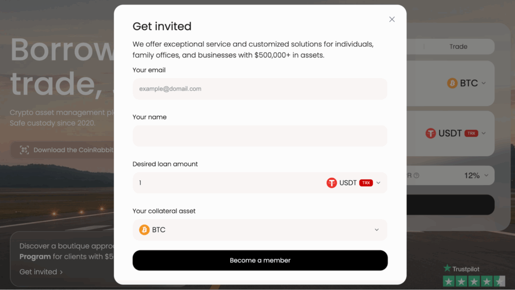 CoinRabbit Private Invite
