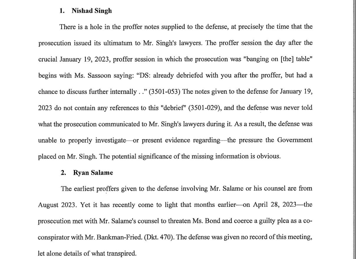 SBF’s mother filed a pro se motion for a new trial for SBF