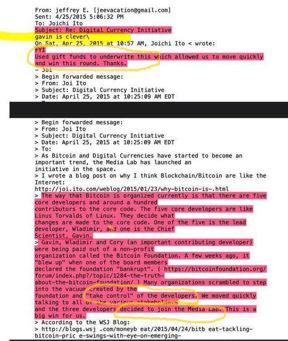 Jeffrey Epstein email