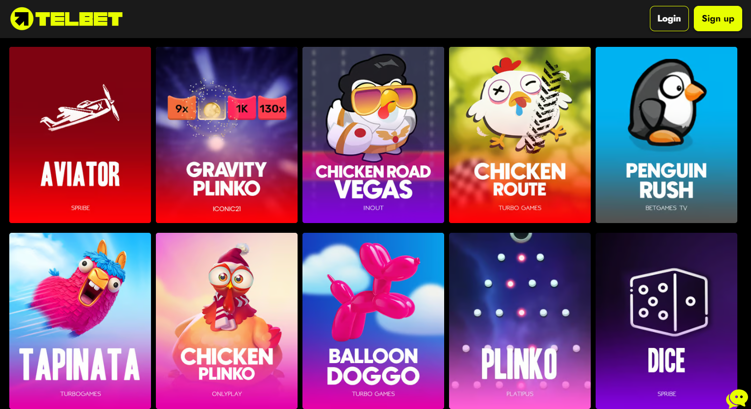 CCN telbet review instant games screenshot