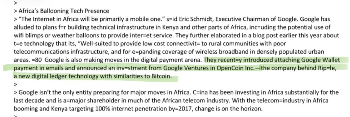 Google Ventures invested in OpenCoin