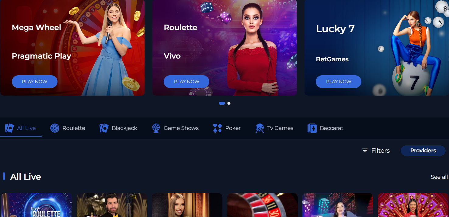 CCN.com CryptoRoyal review live games screenshot
