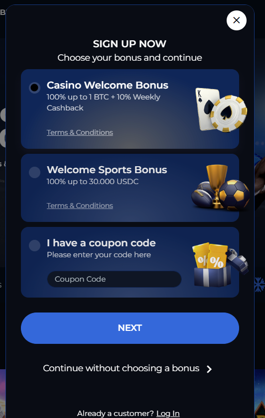 CCN.com CryptoRoyal casino review sign up screenshot