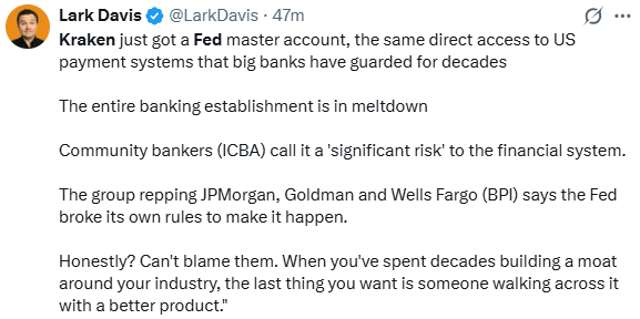 Lark Davis tweet
