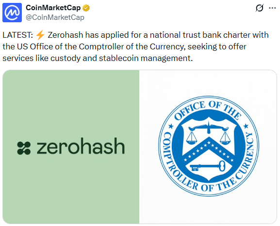 Zerohash application