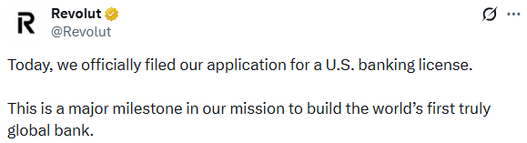 Revolut announcement