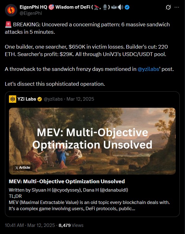 Toxic MEV sandwich attacks