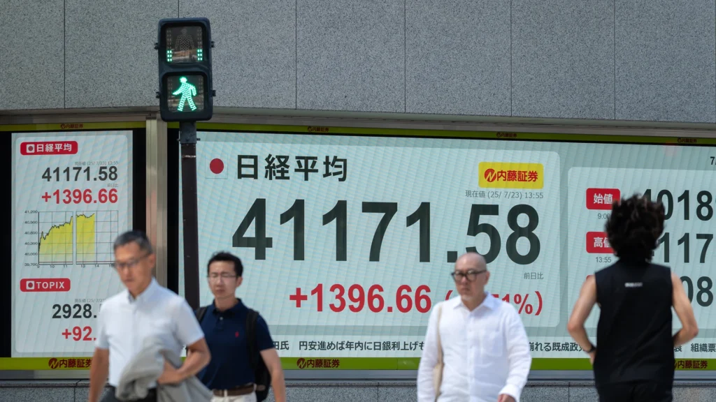 Nikkei and Kospi plunged as Brent surged on U.S.-Iran war fears. Bitcoin stayed steadier.
