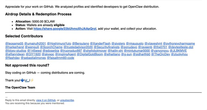 Scam e-mail