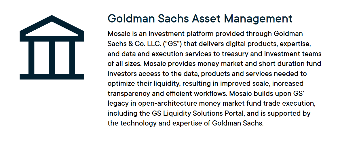 Goldman Sachs liquidity platform