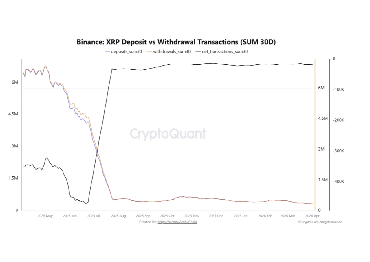 xrp transaction activity