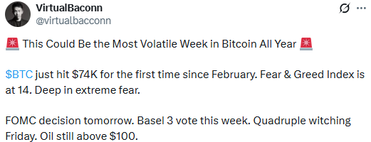 This week expectations
