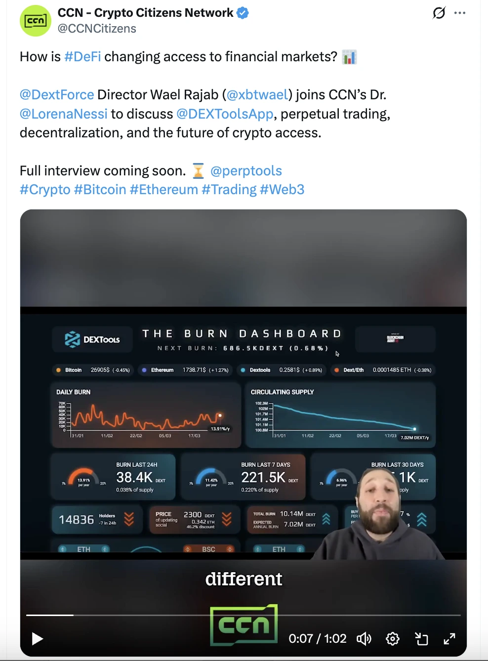 Video teaser on X | Source: @CCNCitizens