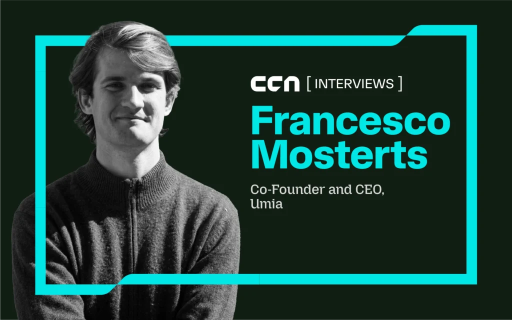 ‘Crypto’s Biggest Problem Is Capital Formation, Not Infrastructure,’ Says Umia’s Francesco Mosterts