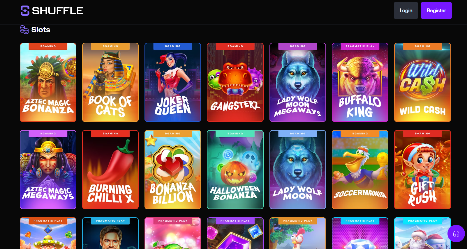 shuffle review slots screenshot