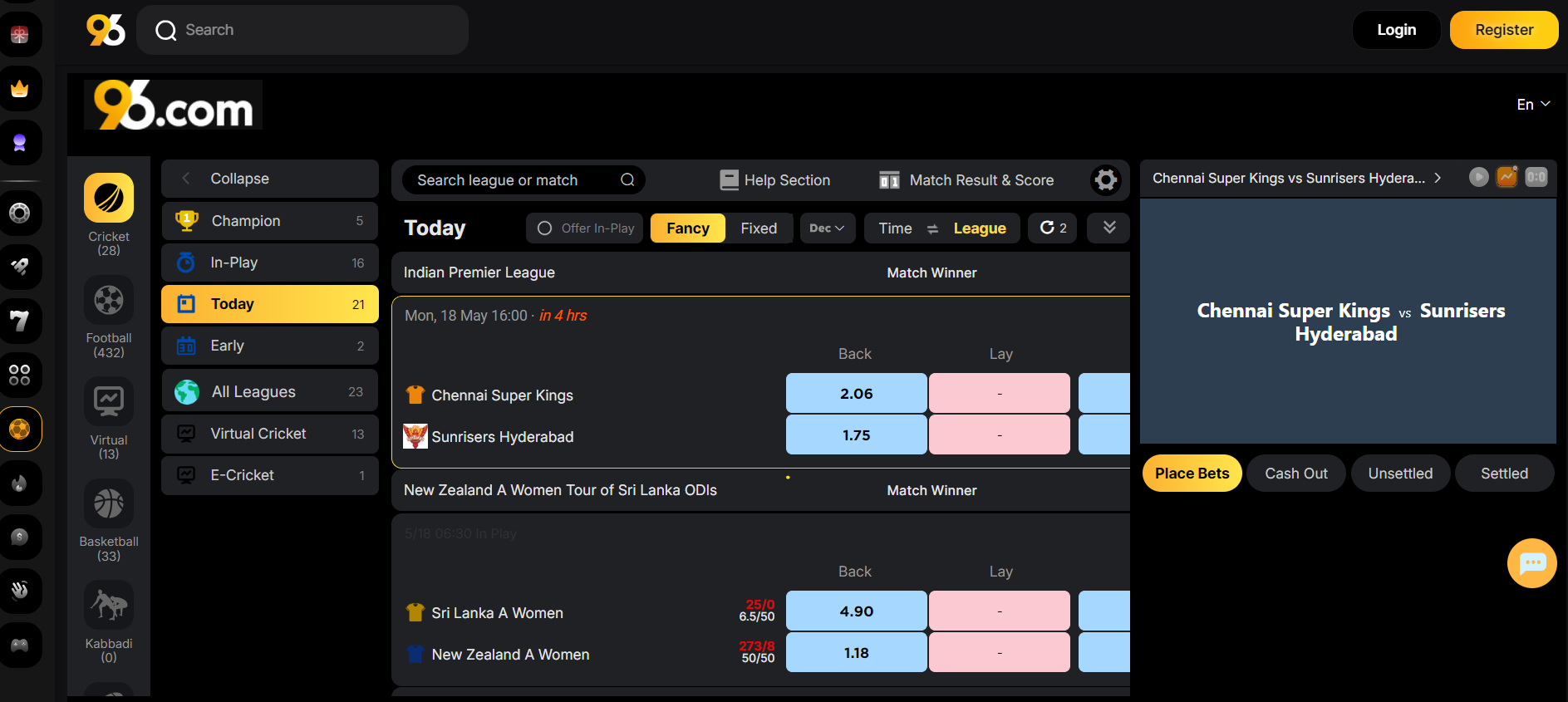 96.com sportsbook review