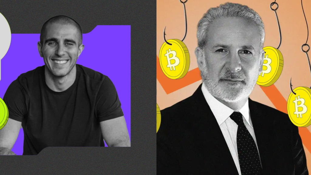 Anthony Pompliano Reiterates $1M Bitcoin Forecast as Peter Schiff Fires Back