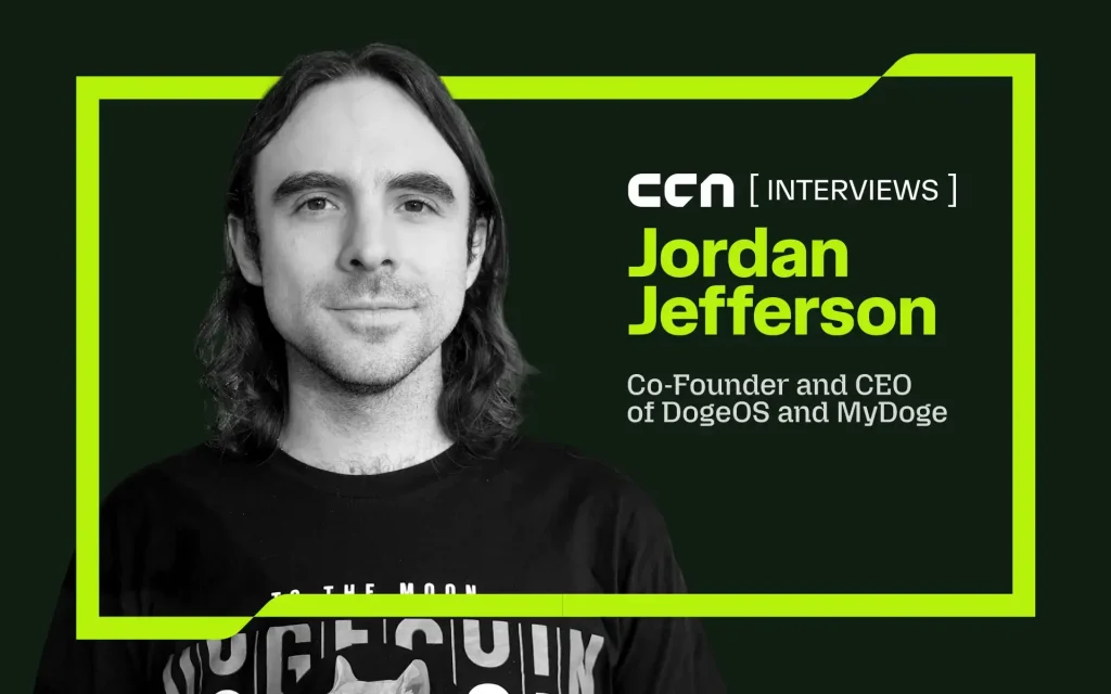DogeOS CEO Jordan Jefferson says crypto has “lost fun” as institutions dominate, arguing Dogecoin’s culture could help revive retail adoption.