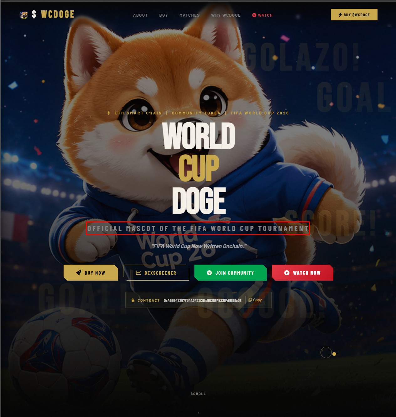 WCDOGE main site