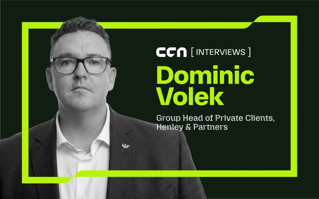 Passport as Portfolio: Henley & Partners’ Dominic Volek on Why Crypto Wealth Is Rewriting the Rules of Global Mobility