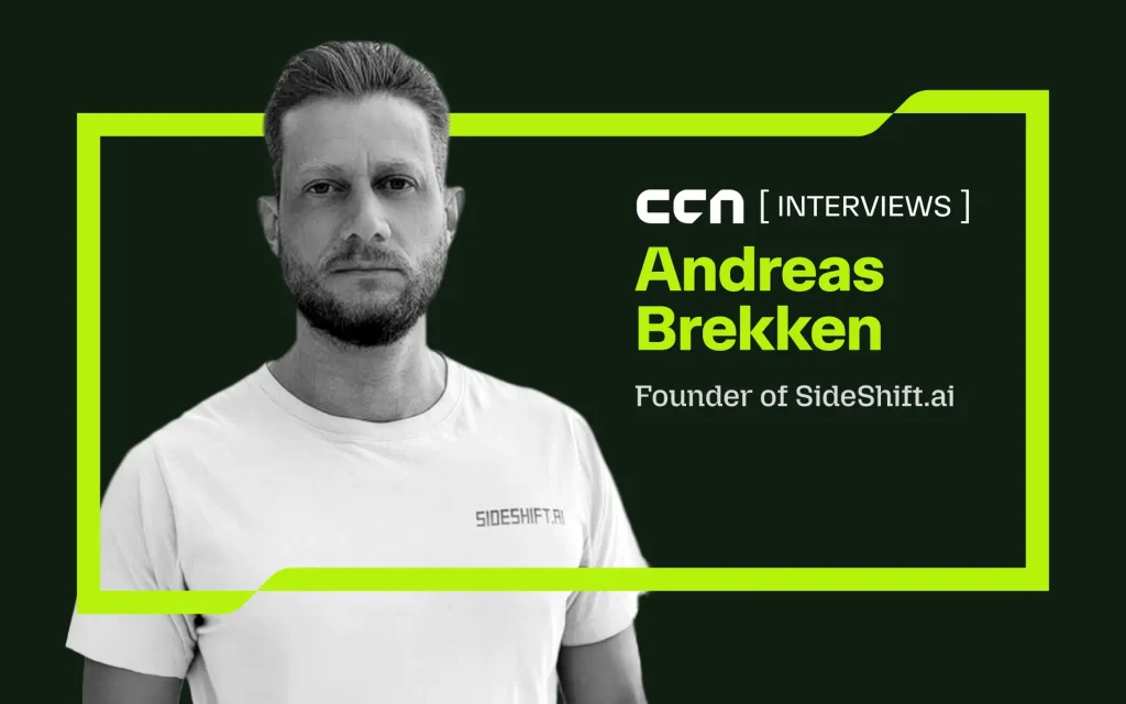 Why Are Non-Custodial Platforms Regaining Momentum in Crypto? SideShift.ai’s Andreas Brekken Weighs In