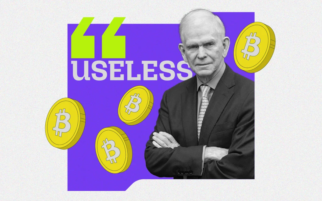 Famed Bubble Caller Jeremy Grantham Calls Bitcoin ‘Useless’ as CNBC Host Pushes Back