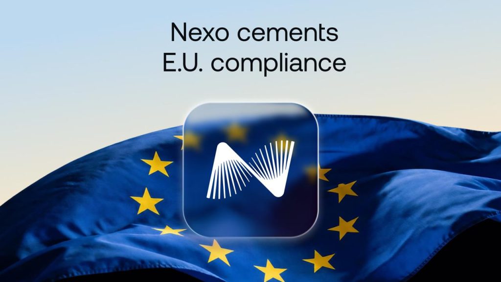 Nexo EU Compliance Banner