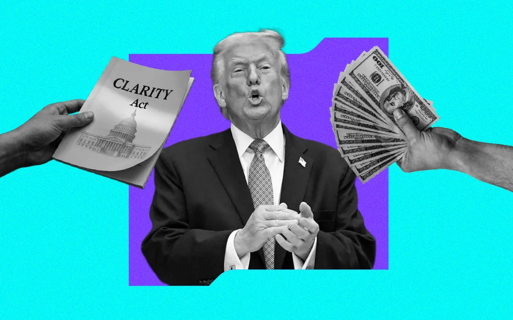 CLARITY Act Delay Until 2027? Trump’s $1.4B Crypto Slammed as ‘Onslaught of Corruption’ by Ex-Lawyer