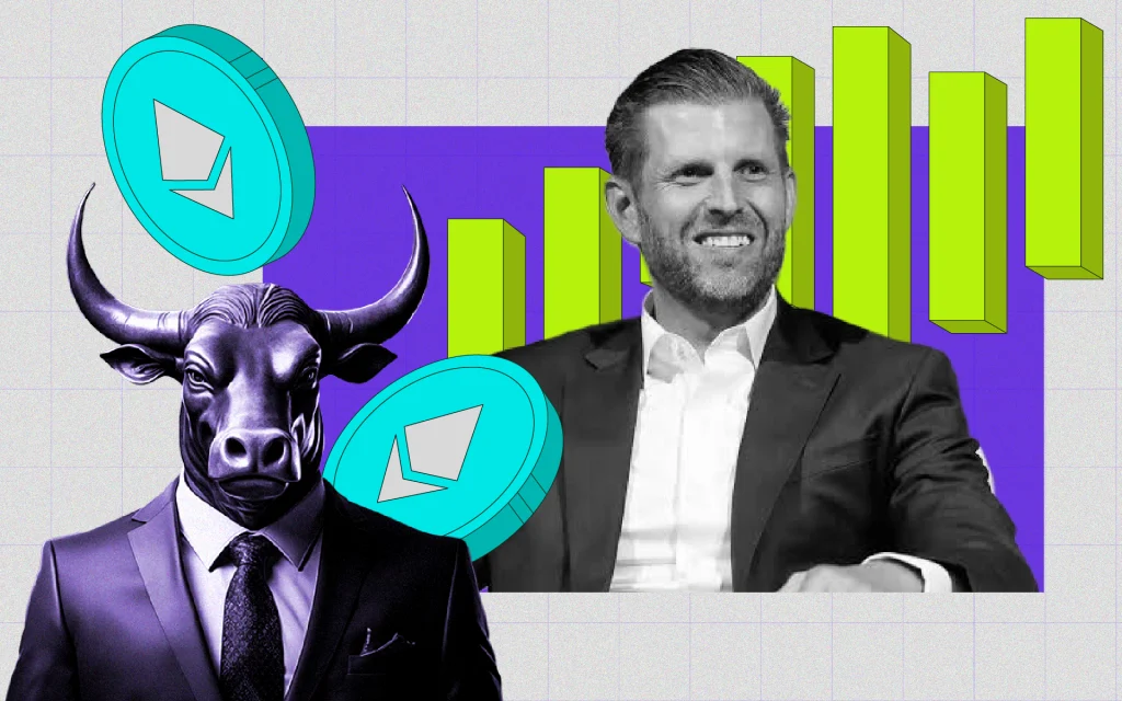 Ethereum Price to $10,000? Eric Trump Under Fire for Claims ETH Is ‘Bumping Hard’