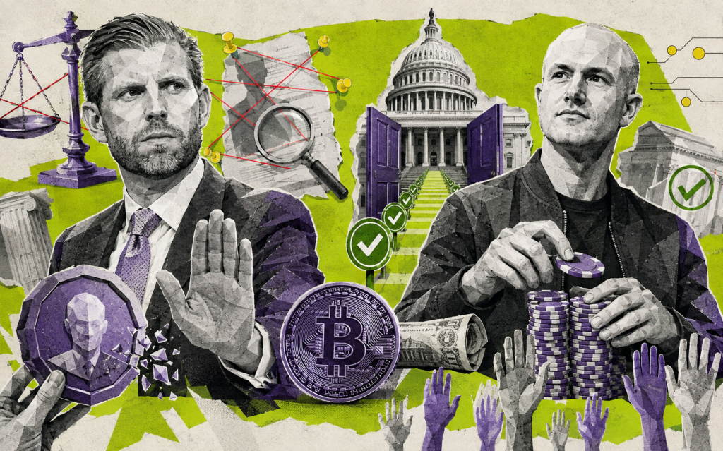 Eric Trump Denies New Token Amid Ethics Fight as Brian Armstrong Sees 60+ Votes for CLARITY Act