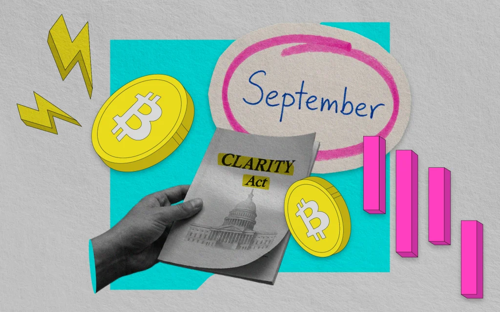 Bitcoin Price to $33,000? CLARITY Act’s September Delay Sparks Crash Warning