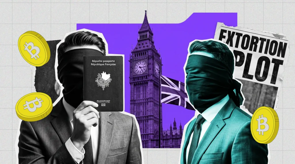 Two French Crypto Millionaires Kidnapped and Tortured in London in $30K Crypto Extortion Plot