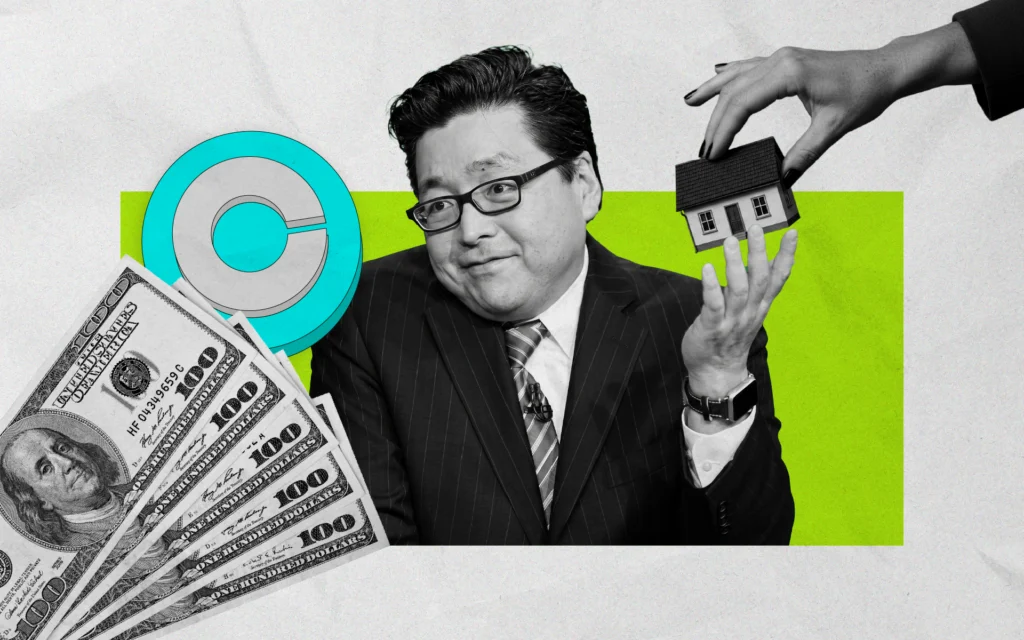 Tom Lee Backs Coinbase’s Bitcoin-Backed Mortgages — Here’s Why Critics Aren’t Convinced