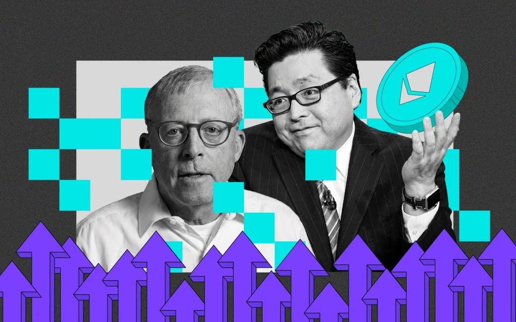 Tom Lee Eyes Ethereum AI Growth as Peter Brandt’s September Bitcoin Bottom Window Nears
