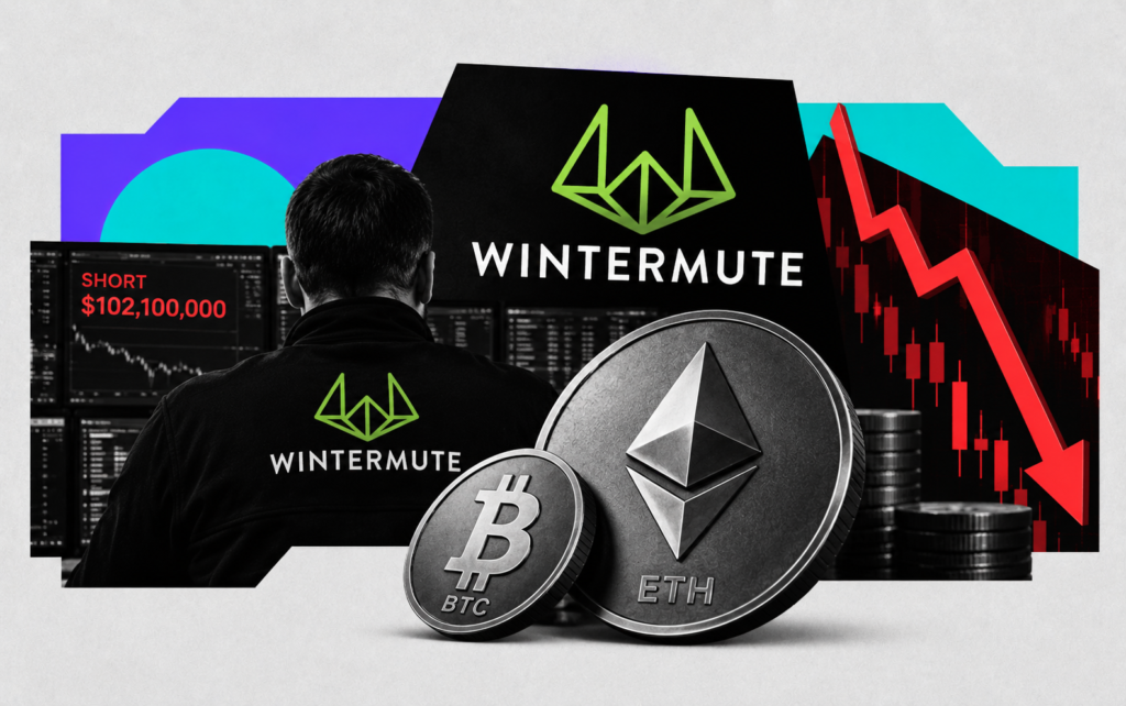 Wintermute Builds $102M Crypto Short as Ethereum Leads Bearish Bets