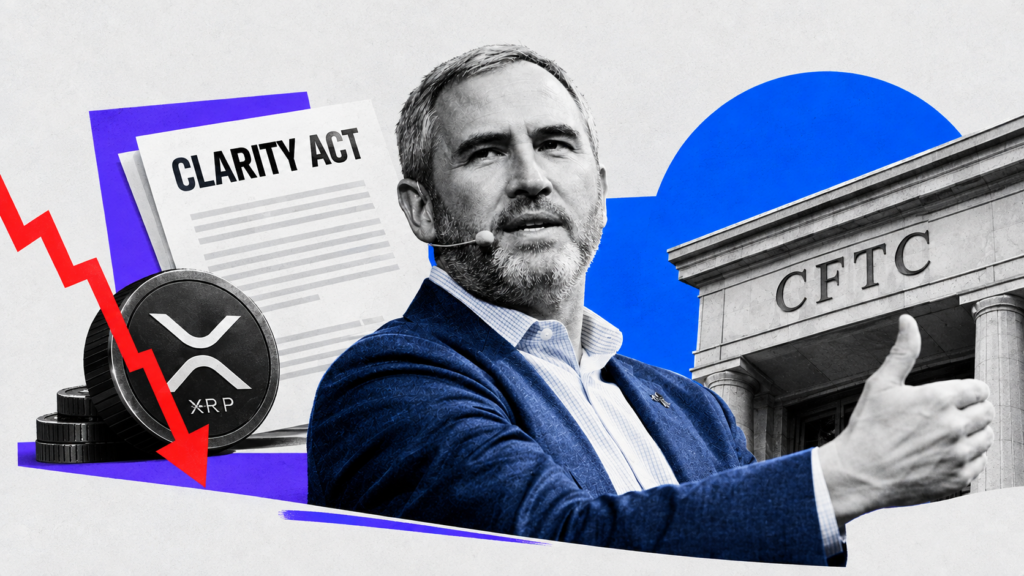 CLARITY Act Plan B? Ripple Says Failure Changes Nothing as XRP Crashes—CFTC’s Next Move in Focus