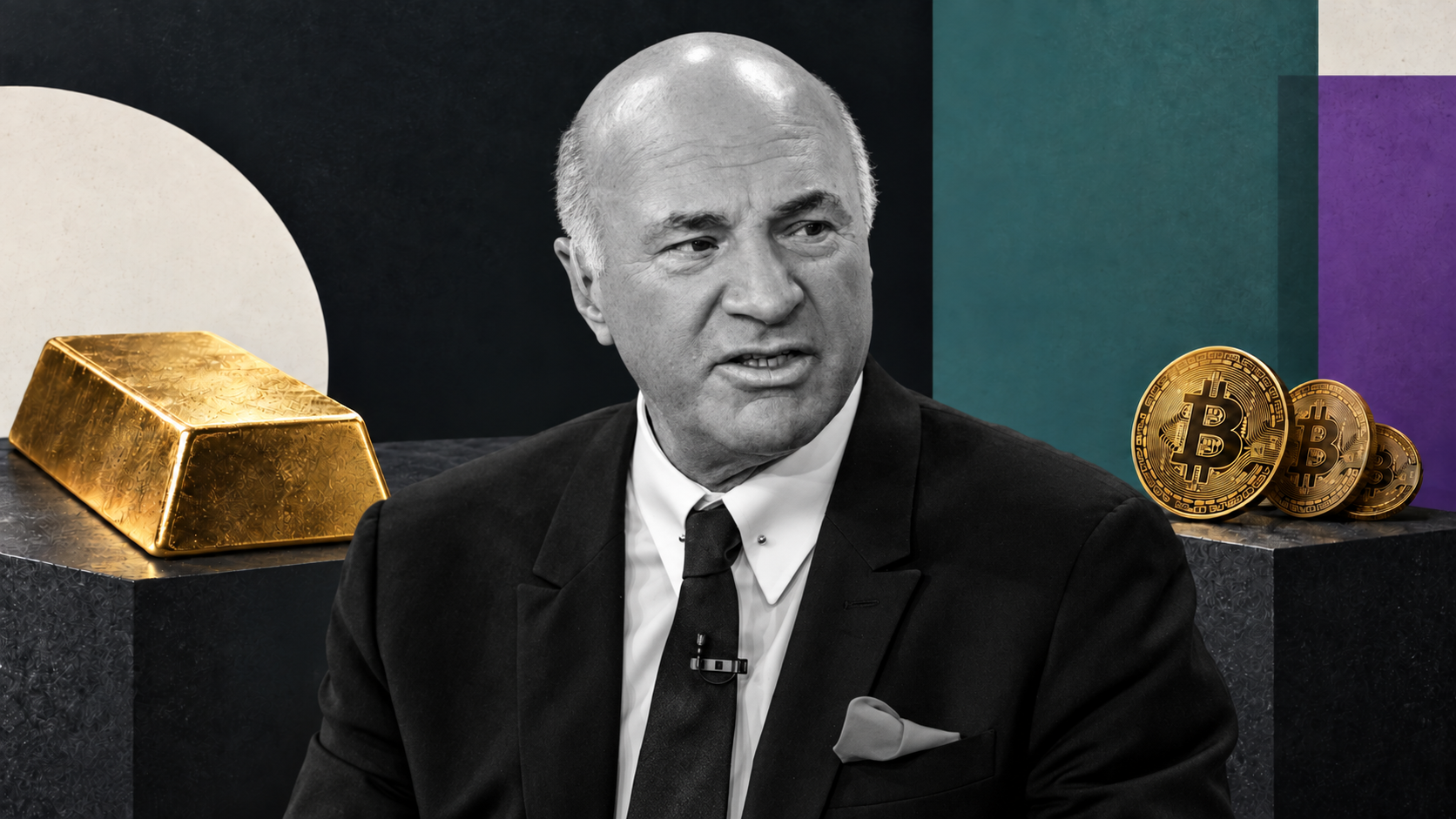 Kevin O’Leary Is Buying Crypto Again — His Gold Theory Points to $760K Bitcoin
