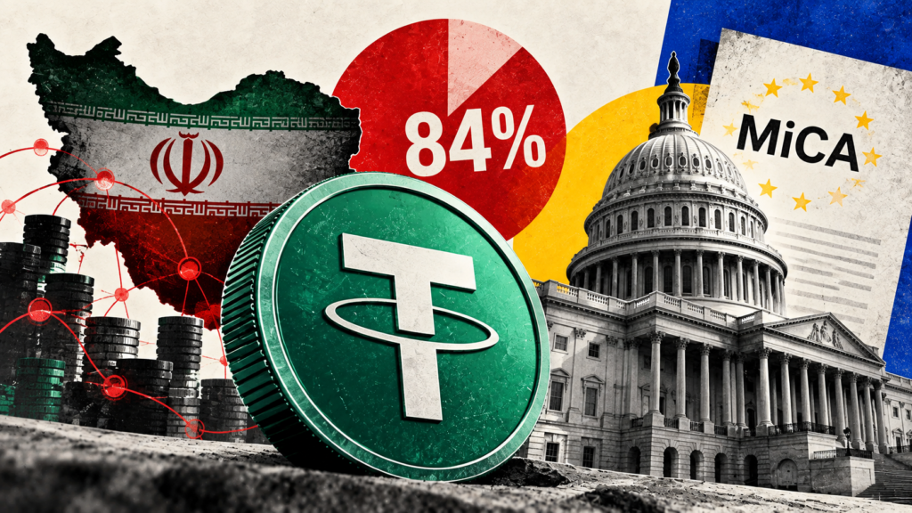 84% of Iran-Linked Crypto Wallets Used USDT: Could Tether Face a MiCA-Style Crackdown in the US?