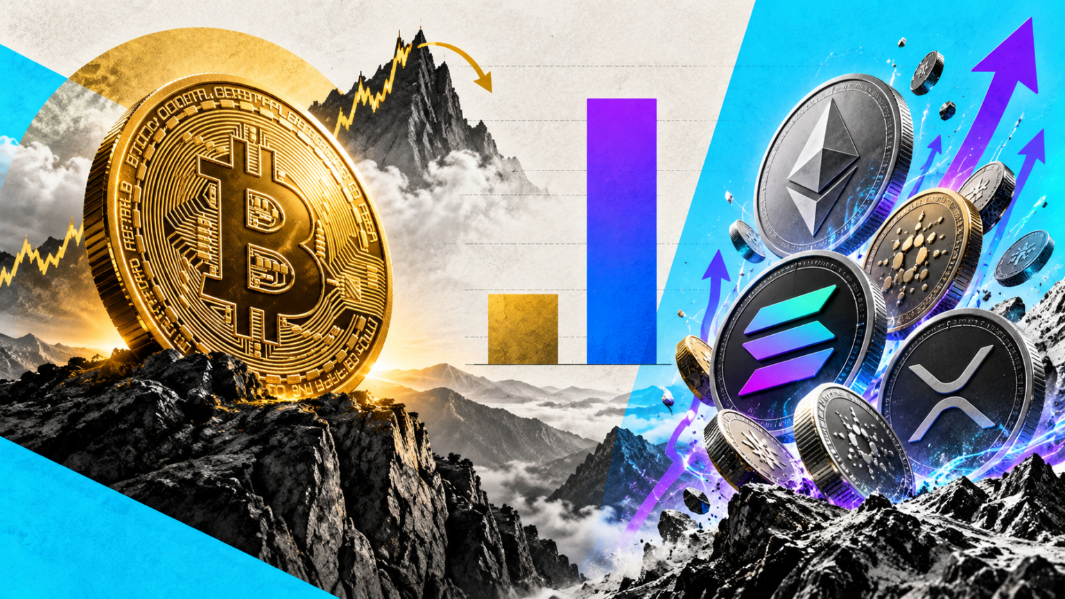 Volume Warning Altcoin Trading Volume Nears 4x Bitcoin’s as Glassnode Flags BTC Top Risk