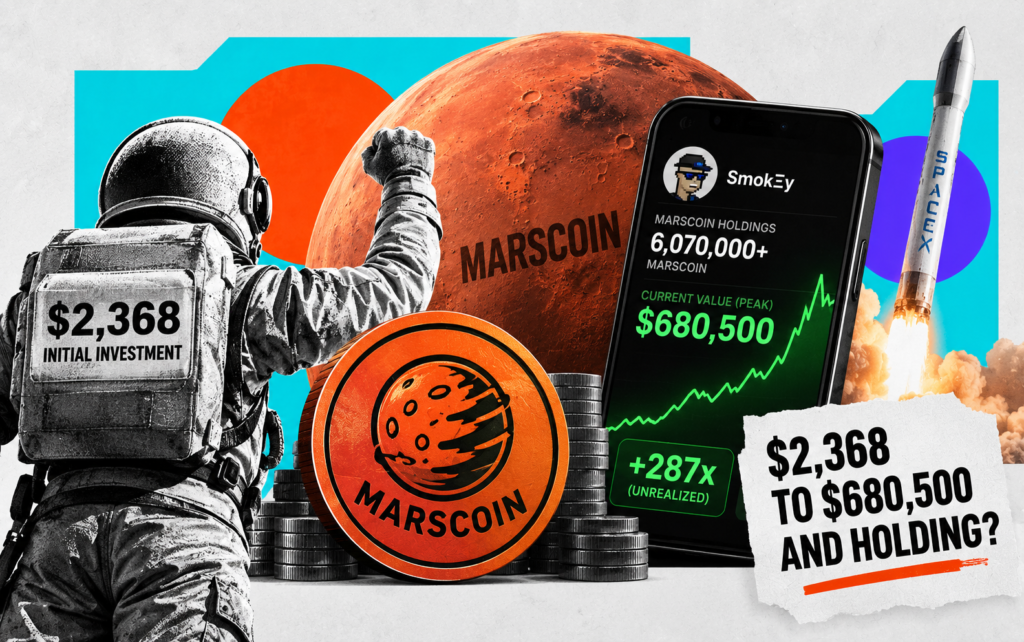 MarsCoin Trader Turns $2.4K Into $680K Without Selling a Single Token: Here’s How