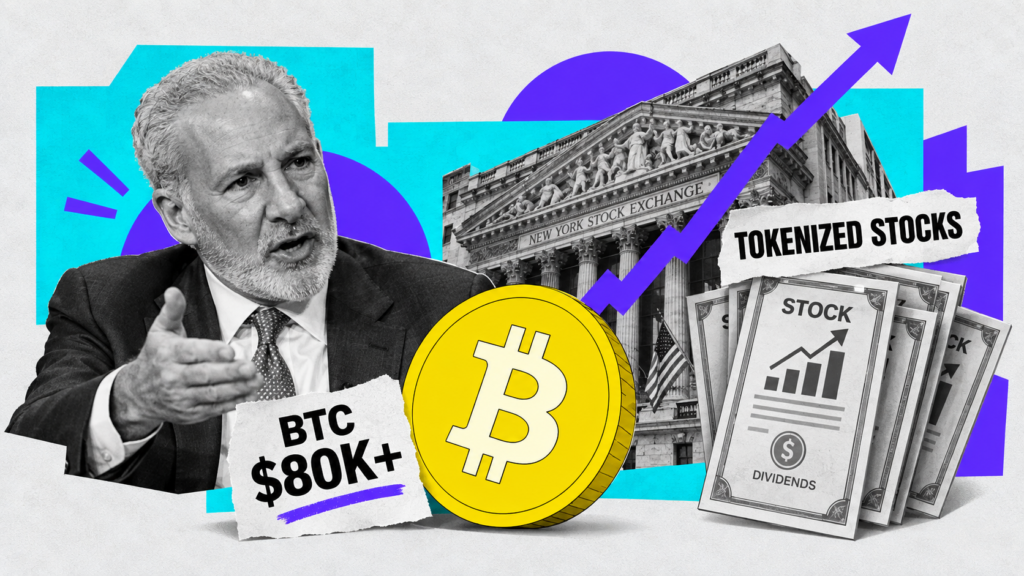 Bitcoin Rally ‘Makes No Sense’ as Tokenized Stocks Threaten Its Store of Value Case: Peter Schiff