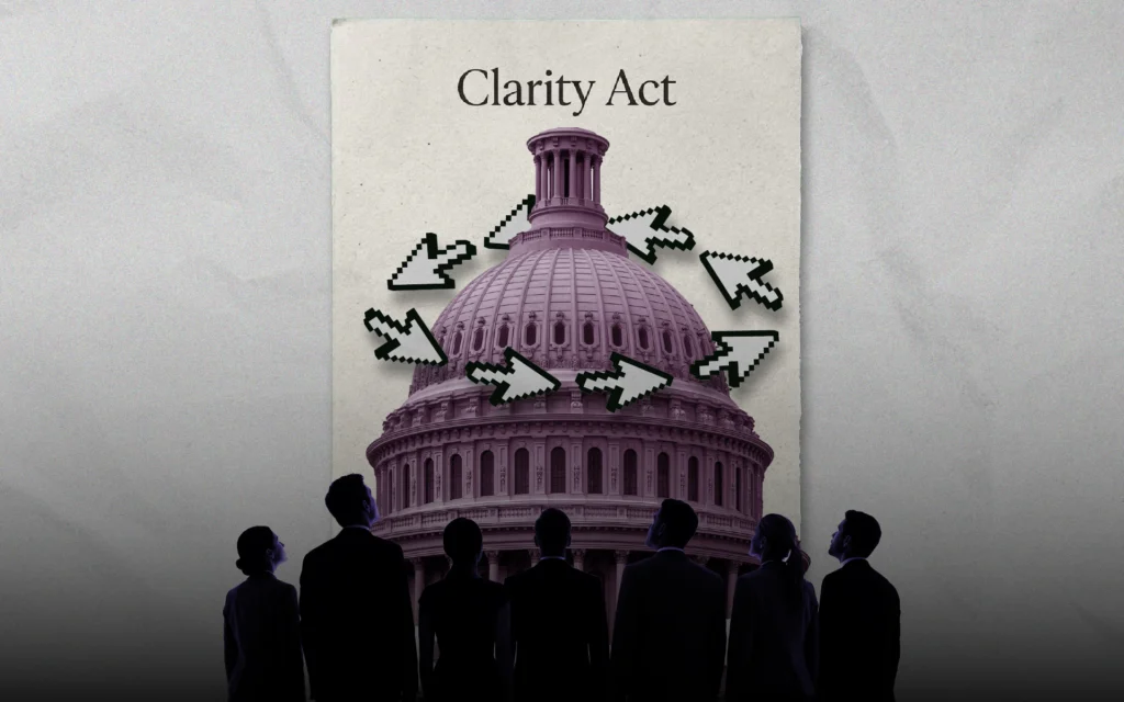 CLARITY Act Comeback? Seven Democrats Revive Bill as Bitwise CIO Warns “Fool Me Once” and Ripple Veteran Points to Bank Profits