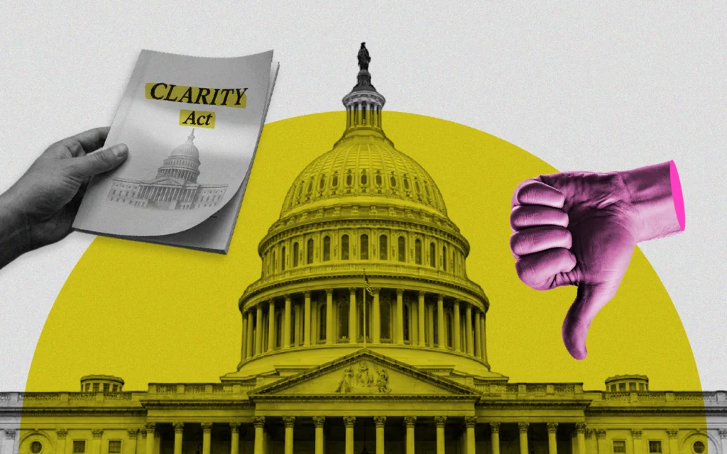 CLARITY Act Faces Senate Defeat Next Week as GOP Senators Warn Ethics Deal Is Stalled