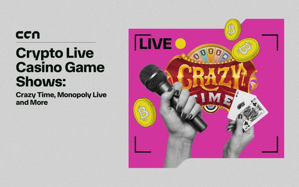 Crypto Live Casino Game Shows: Crazy Time, Monopoly Live and More